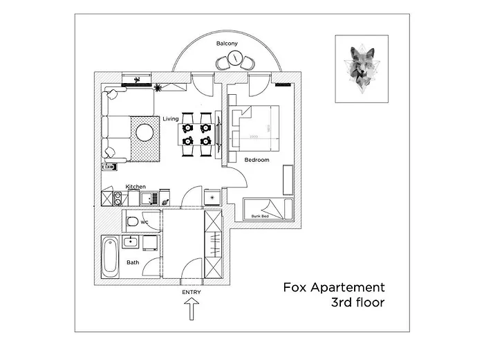 Apartament Fox *